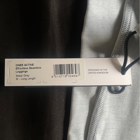 NWT Oner Active Leggings Effortless Leggings in Metal Gray. never worn - Picture 4 of 5
